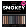 Палетка теней Makeup Revolution Redemption Palette Iconic Smokey